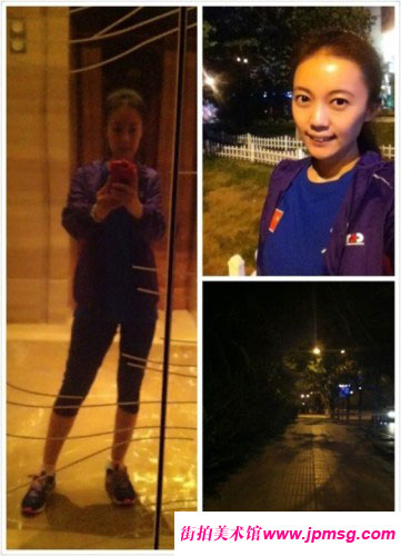 央视记者艾婷婷在采访中美胸爆乳抢镜头