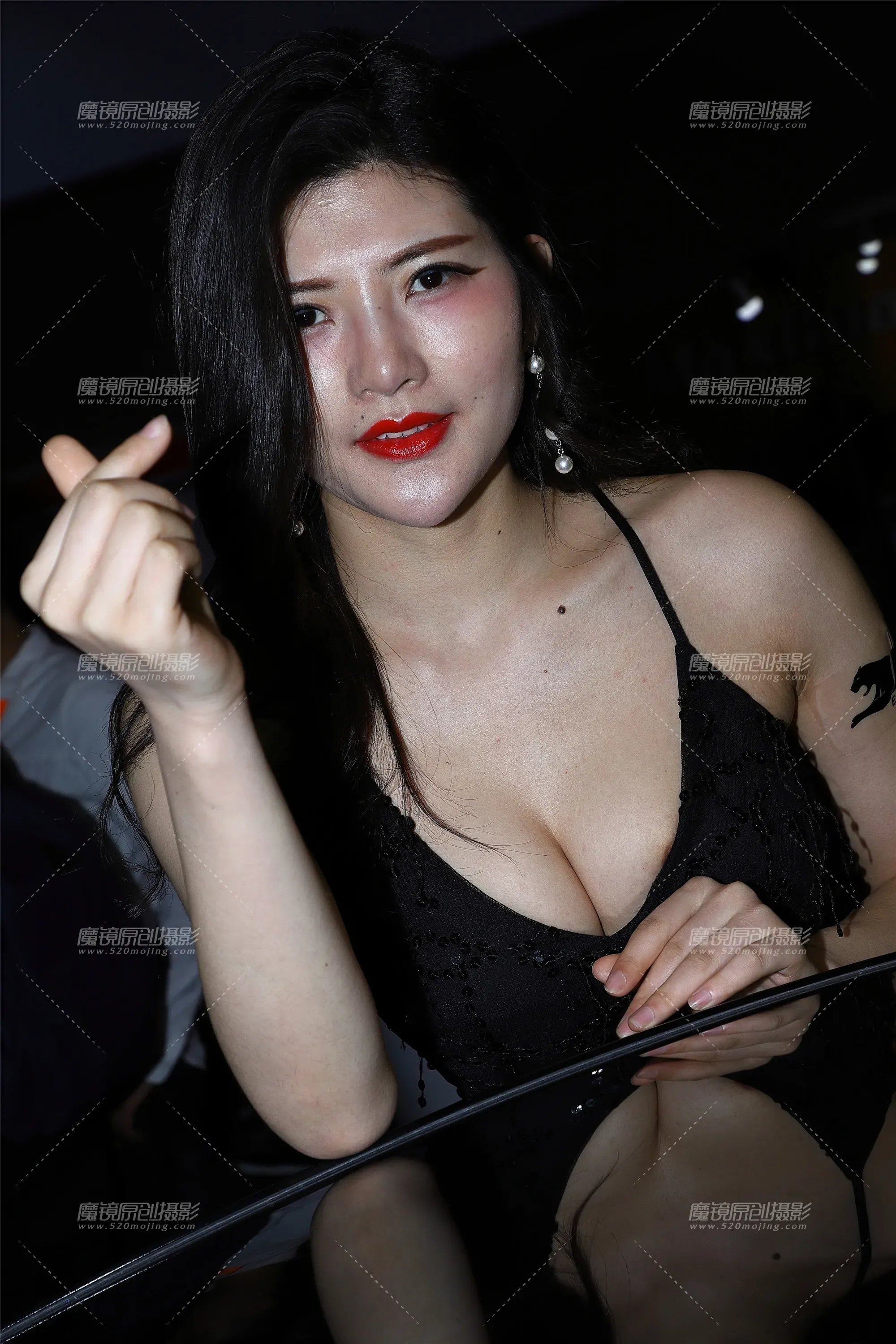 黑色蕾丝装[21P]